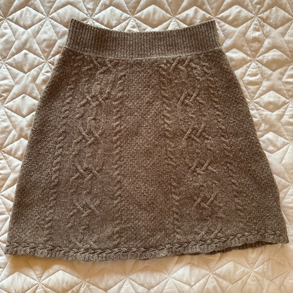 Anthropologie knit skirt S